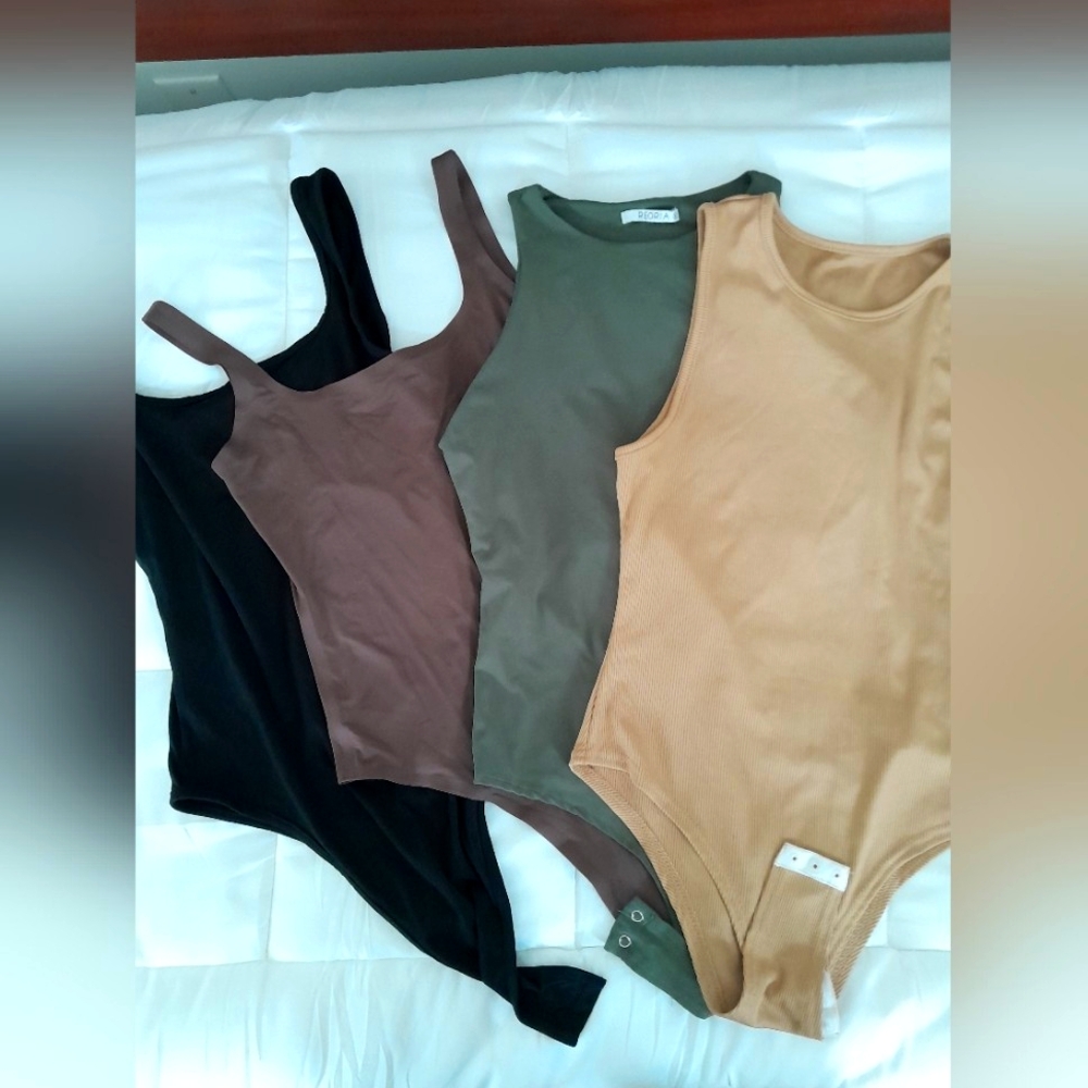 Neutral Bodysuit bundle - medium